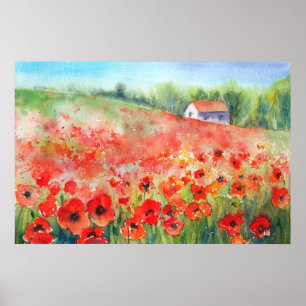 Poster Tapis d'écarlate