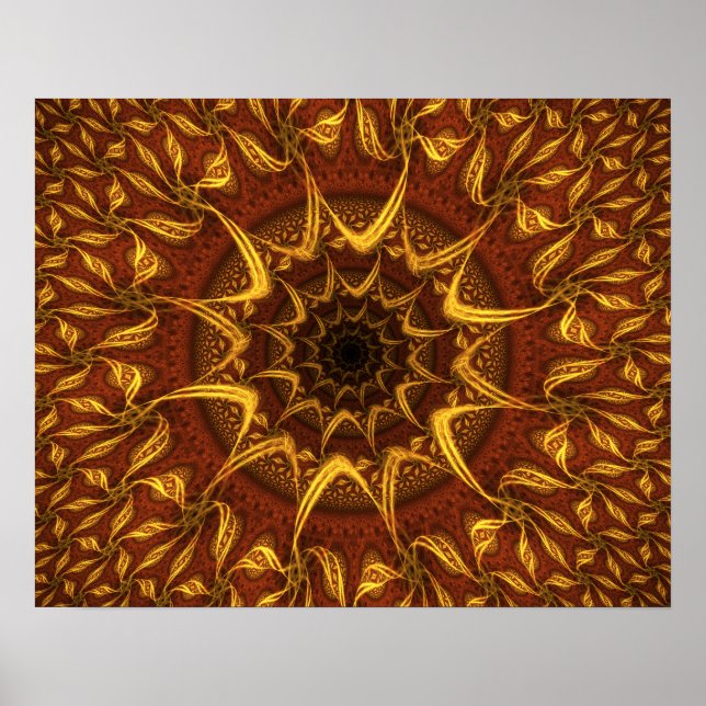 Poster Tapis du soleil (Devant)