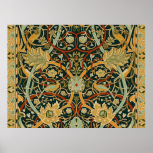 Poster Tapis Oriental Persan Art William Morris
