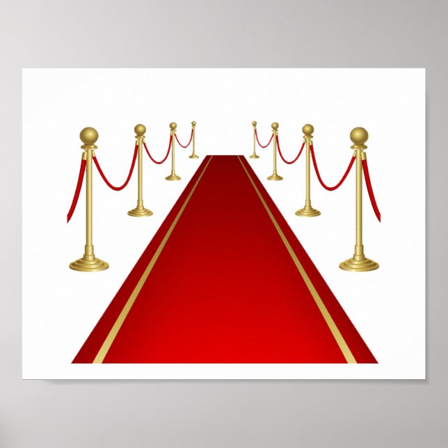 Poster Tapis rouge (Devant)