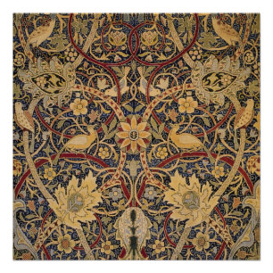 Poster Tapisserie fausse de Bullerswood de William Morris