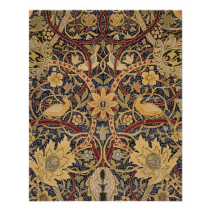 Poster Tapisserie Faux Bullerswood de William Morris