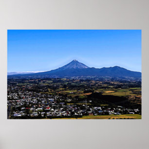 Poster Taranaki et New Plymouth
