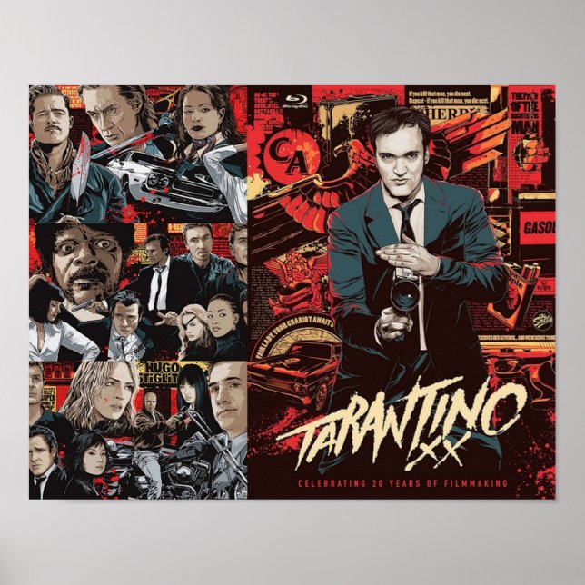 Poster Tarantino XX (Devant)