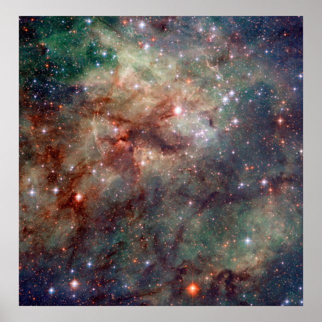 Poster Tarantula Nebula Espace Hubble (Devant)