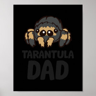 Poster Tarantula Papa Rouge Genou Tarantula Spider