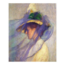 Tarbell Blue Veil Impressionnisme Amérique CC0918 