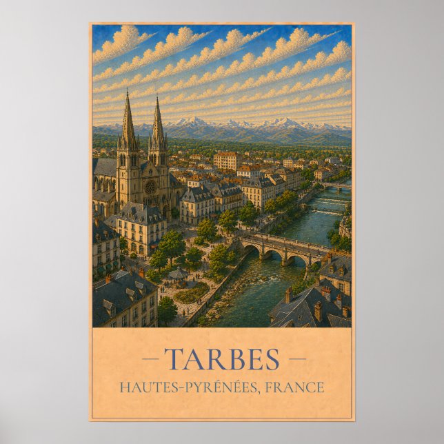 Poster Tarbes (Devant)