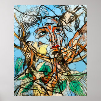 Poster Tarin, points d'infini par Francis Picabia