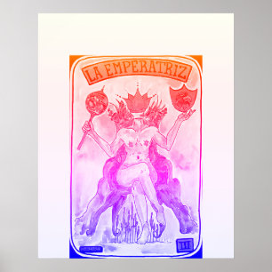 Poster Tarot LA emperatriz