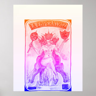 Poster Tarot LA emperatriz