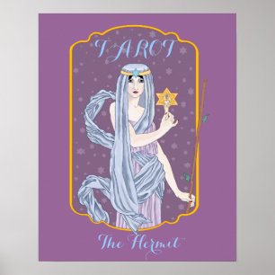 Poster Tarot L'Hermite