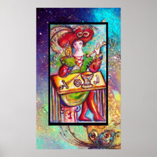 POSTER TAROTS DU MAGICIEN PERDU DE /THE D'OMBRES