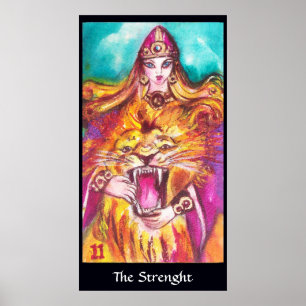 Poster TAROTS OF THE LOST SHADOWS /Strength / Fortitude