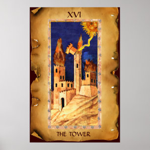 POSTER TAROTS RENAISSANCE ANTIQUES 16 / LA TOUR