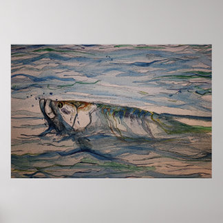 Poster Tarpon fondu