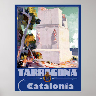 Poster Tarragone, Catalogne, Espagne