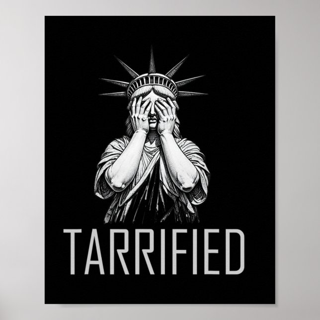 Poster Tarrifié Pour L'Économie Américaine - Anti-Tarif A (Devant)