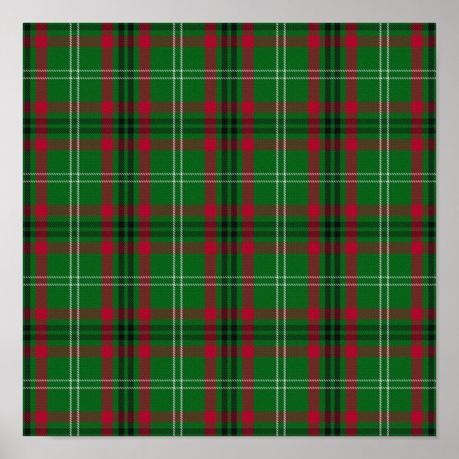 Poster Tartan - Arkansas - Téléchargement numérique (Devant)