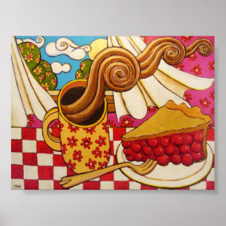 Poster "Tarte aux cerises"