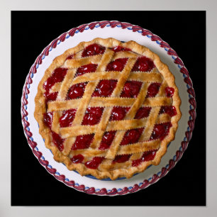 Poster Tarte aux cerises