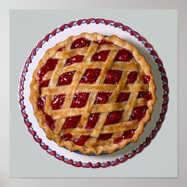 Poster Tarte aux cerises (Devant)
