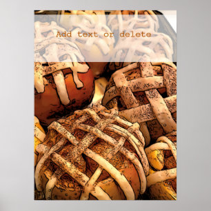 Poster Tartes à tarte aux pommes