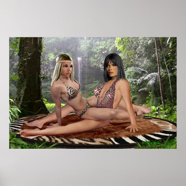 POSTER TARZANA SCISSORS LUANA #2 (Devant)