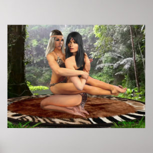 POSTER TARZANA SCISSORS LUANA #3