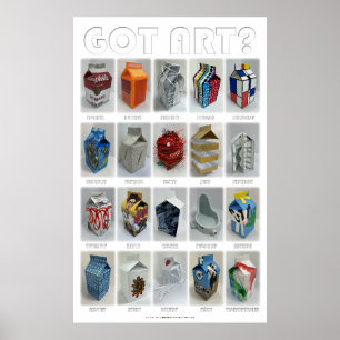 Poster T'AS DE L'ART ? Images parodiques d'oeuvres célèbr