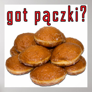 Poster t'as paczki ? Dessert polonais
