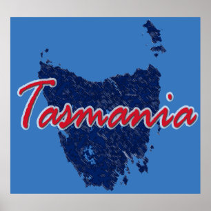 Poster Tasmanie