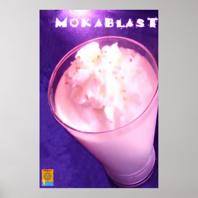 Poster Tasse géante Mokablast (Devant)