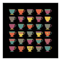 Tasses à thé en porcelaine rétro, tasses à café co
