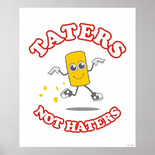Poster Taters pas haïr (Devant)