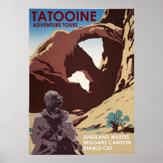 Poster Tatooine Adventure Tours