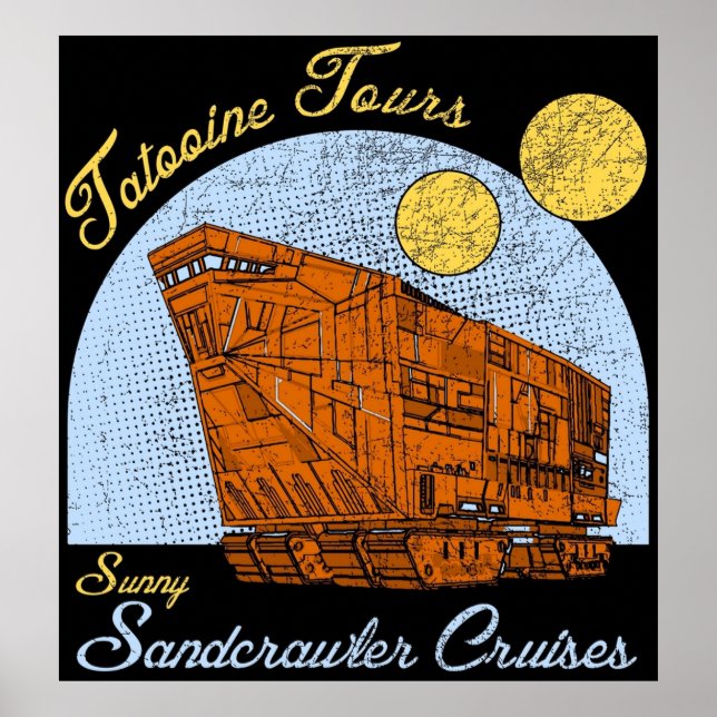 Poster Tatooine Tours (Devant)