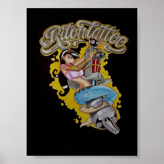 Poster tatouage (Devant)