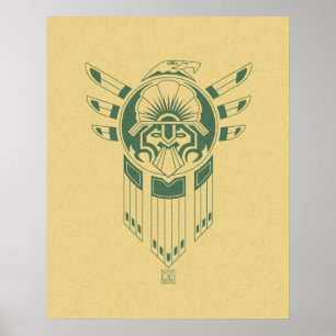Poster Tatouage d'oiseaux inca