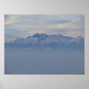 Poster Tatras d'hiver de Pieniny