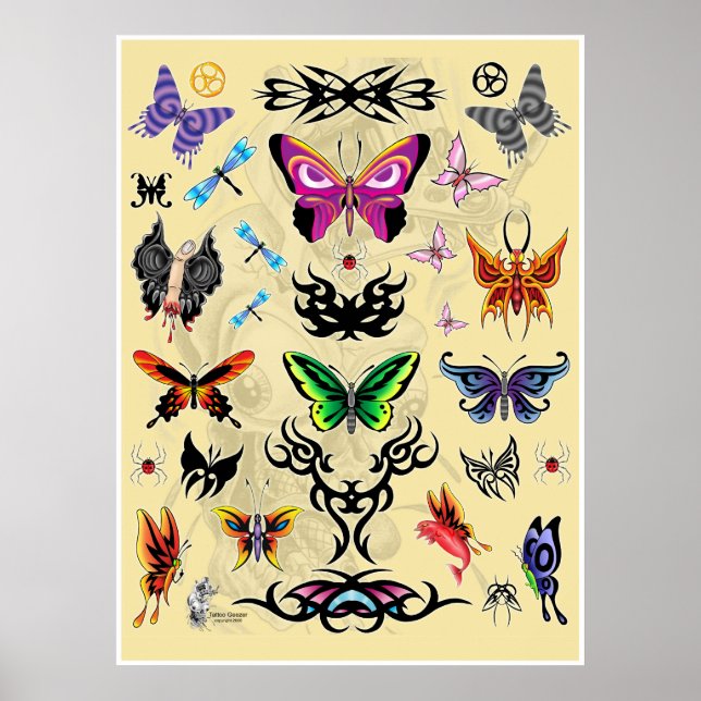 Poster Tattoo Geezer-01 (Devant)