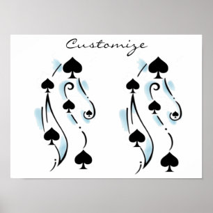 Poster Tattoo style noir Thunder_Cove