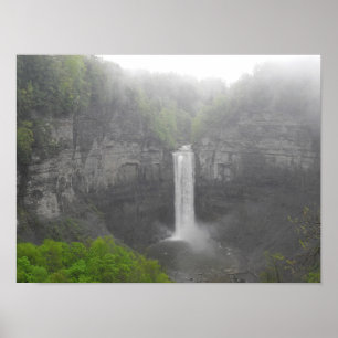 Poster Taughannock Fall Ithaca Waterfall Photo Imprimer