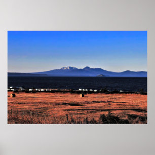 Poster Taupo et Tongariro