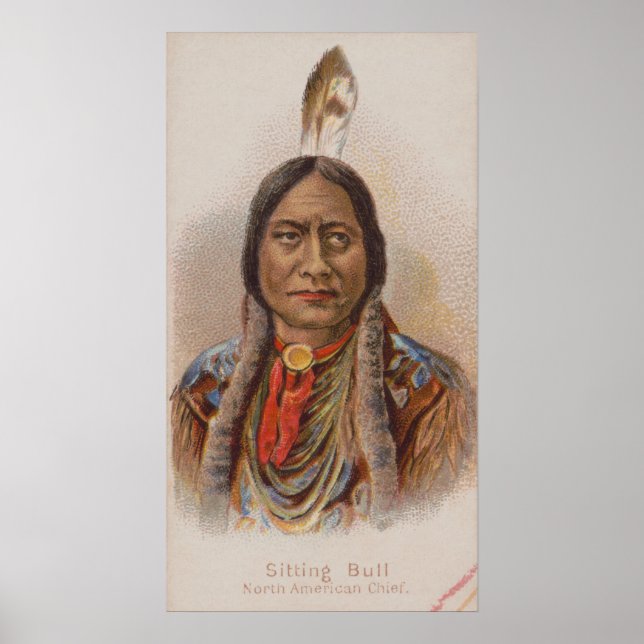 Poster Taureau de Lakota (Devant)