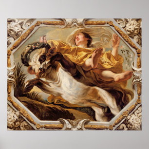 Poster Taureau, des signes du zodiaque