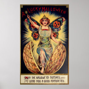 Poster Taureau d'Halloween