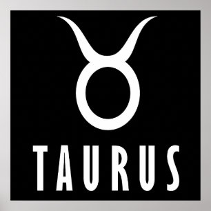 Poster Tauris zodiaque