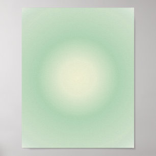 Poster Taurus Aura Gradient Zodiac, Vert Aura Gradient