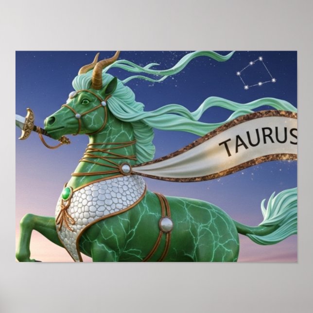 Poster Taurus céleste (Devant)